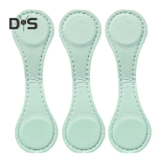 3 Stück magnetische Lesezeichen aus Kunstleder im Vintage-Stil, kompakte Größe, Ersatz-Lesezeichen für Studenten, Lesezubehör