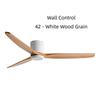 42-60" Modern Whisper-Quiet Villa Hotel Decoration Fan Commercial Ceiling Fan Style Solid Wood Blades Electric Fan