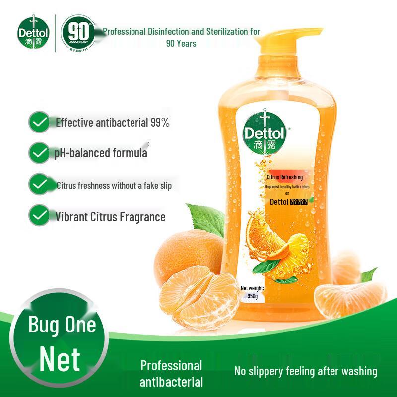 Dettol Healthy Shower Gel - Citrus Refresh