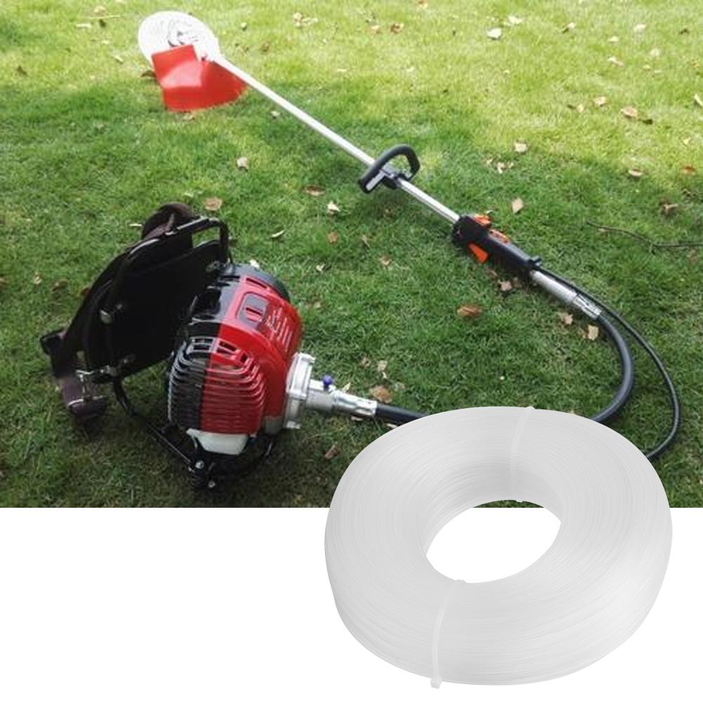 1.6mm x 175m Universal Round‑Shaped White Lawn Mower Trimmer Line Mowing Rope Accessory