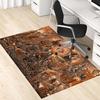 1pc Office Carpet Chair Mats Lord of the Rings: The Two Towers Perfect for Decorating Office Chairs, Living Rooms, Or Bedrooms,Polyester Carpet