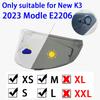 Visiera per Casco AGV K3 Nuovo Modello E2206 Occhiali per Casco da Moto Lente per Casco da Moto accessori moto