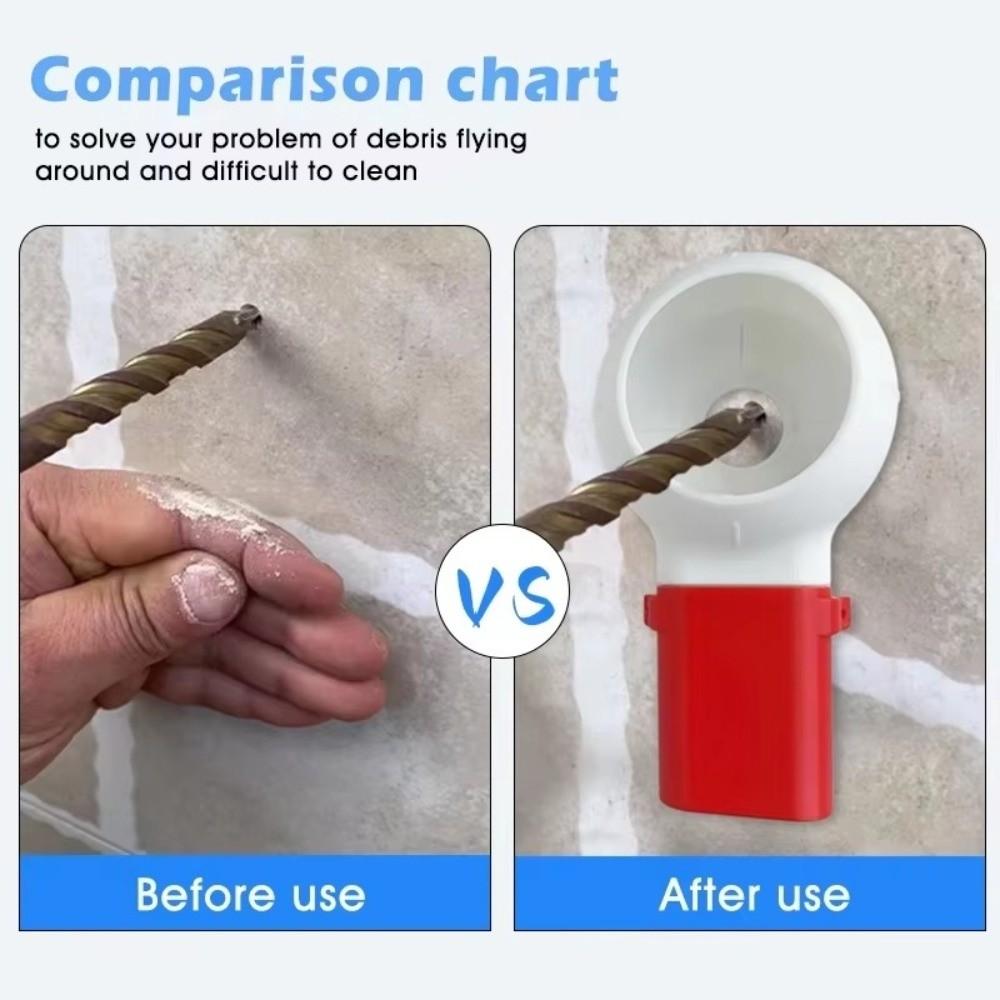 Non-Slip Electric Hammer Drilling Dust Cover  Wall Drilling Dust Collector Box