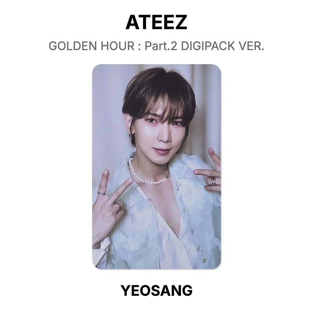 ATEEZ GOLDEN HOUR : Part.2 DIGIPACK VER. Official Photocard
