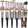 3-20PCS Makeup Brushes Set Soft Fluffy Eyeshadow Foundation Concealer Blending Blush Brush Kabuki Professional Women Beauty Tool