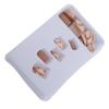 24pcs Women False Nails Full Cover Glue On Nails Fake Nail Tip Nail Art Manicure ToolP146