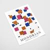 Plakat mondrian obrazy