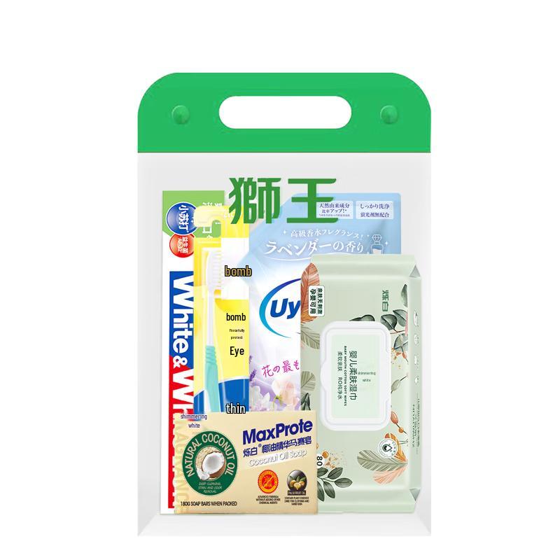 Набор «Семья львов» из 5 предметов для чистоты