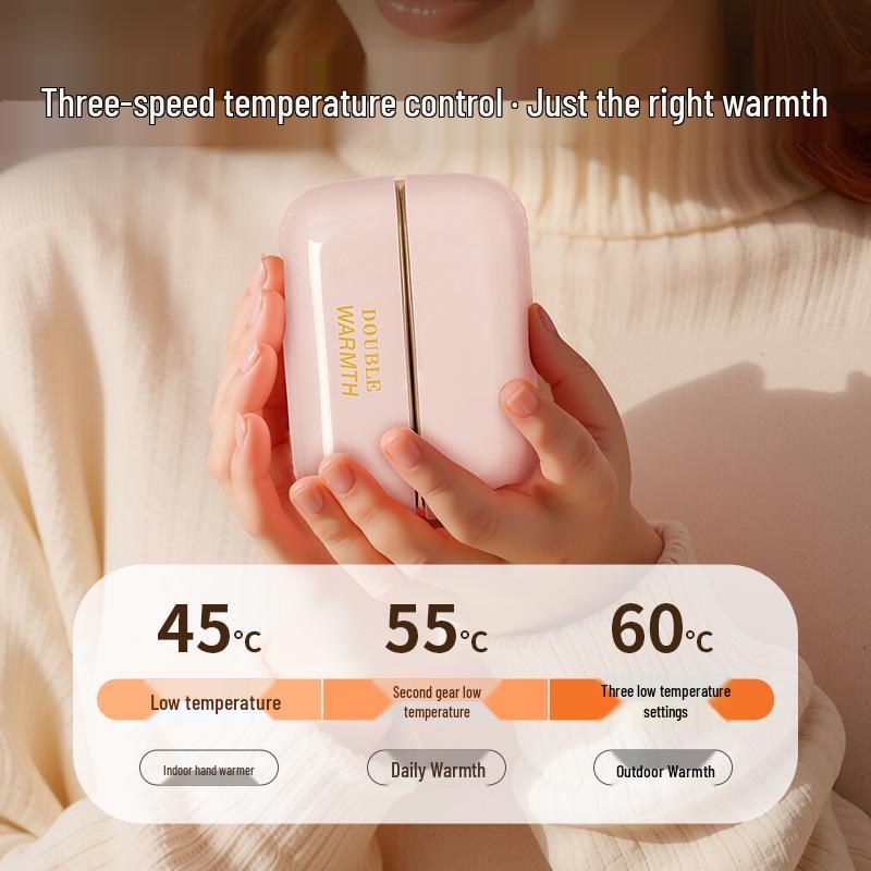 Two-in-One Magnetic Detachable Portable Hand Warmer