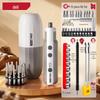 Deli Rechargeable Electric Screwdriver Set - Compact, Fully Automatic, Multifunctional with Lithium Battery for Household Use