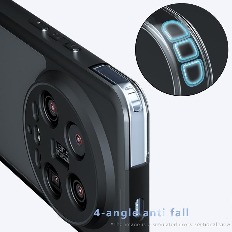 For Xiaomi 14 Ultra Case Xiaomi 14 Ultra Cover Luxury Matte PC + TPU Shockproof Silicon Protective Phone Cover Xiaomi 14 Ultra