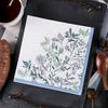 20Pcs/Lot Plant Flower Printed Disposable Paper Dinner Tableware Table Napkin Tissues Wedding Party Decoration