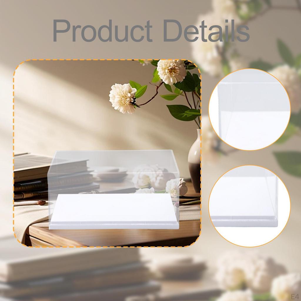 Acrylic Display Case Stand Toy Car Storage Organizer for 1:43 Scale