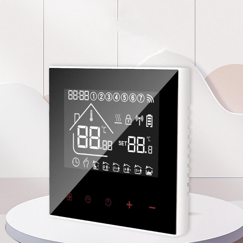 WiFi Thermostat for Electric Underfloor Heating Smart Underfloor Heating Controller Thermostats Simple Installation