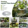 3D Printed Floating Colonization Basket Round Hydroponic Planting Basket  Aquatic Environment