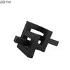 Black Geometric Metal Statue Abstract Artwork Desk Decoration Ornaments Modern Geometric Sculpture Room Aesthetics Decor