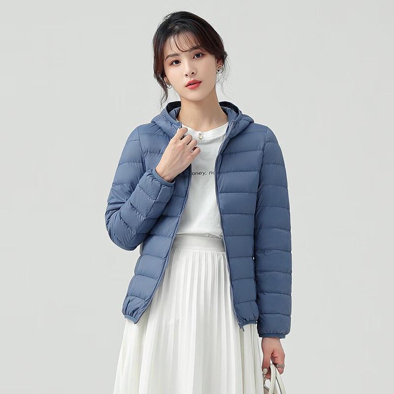 

G·TENNA Женская легкая пуховая куртка с капюшоном NB-82103 4XL