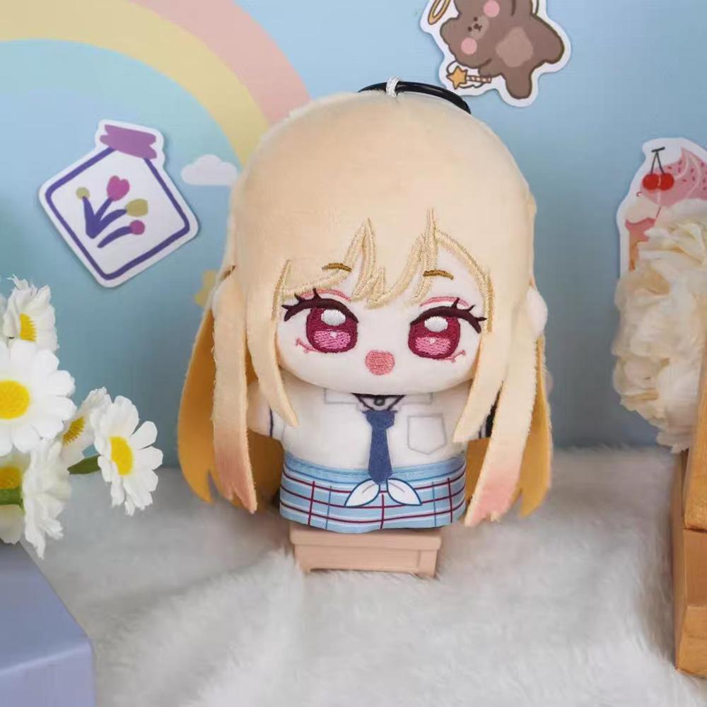 Kitagawa Marin Plyšová panenka My Dress-Up Darling Anime Cosplay Přívěsek Klíčenka Kreslená figurka Plyšáci Dárek k narozeninám