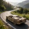 Sports Car 3D Wooden Puzzle Miniature Kit DO-IT-YOURSELF Imaginative Present Home Decor Household Goods Unique Present