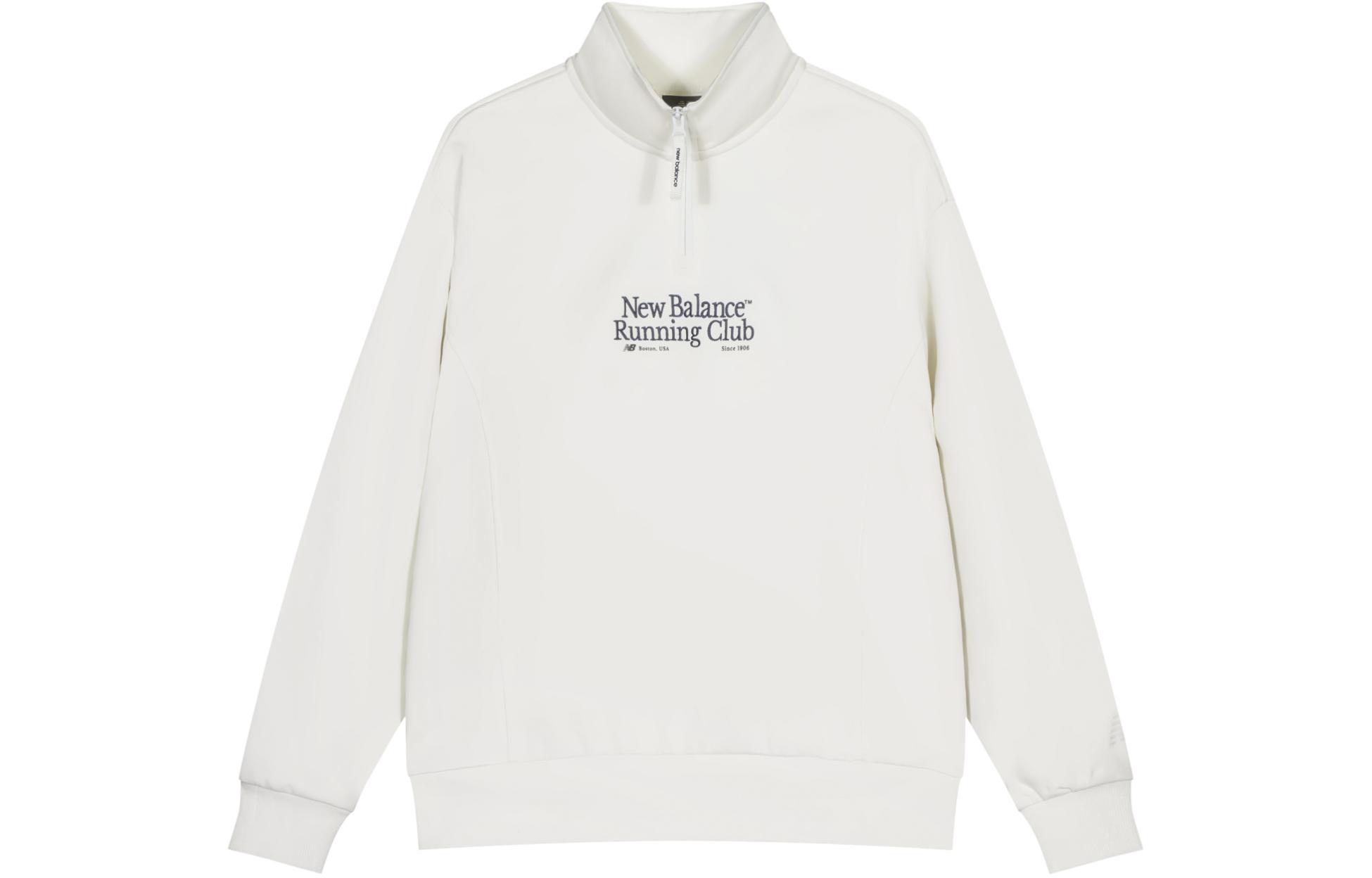 New Balance Sweatshirt Unisex White NCE11021-IV L