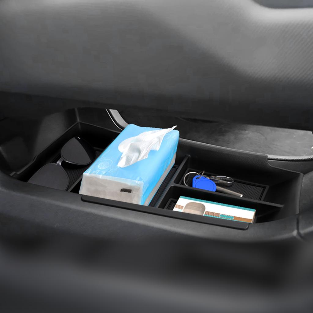 Pentru Chevy Chevrolet Equinox EV 2025 2025 Cutie de Depozitare Inferioară Consola Centrală Tavă Centrală Organizator ABS Accesorii Auto Negru