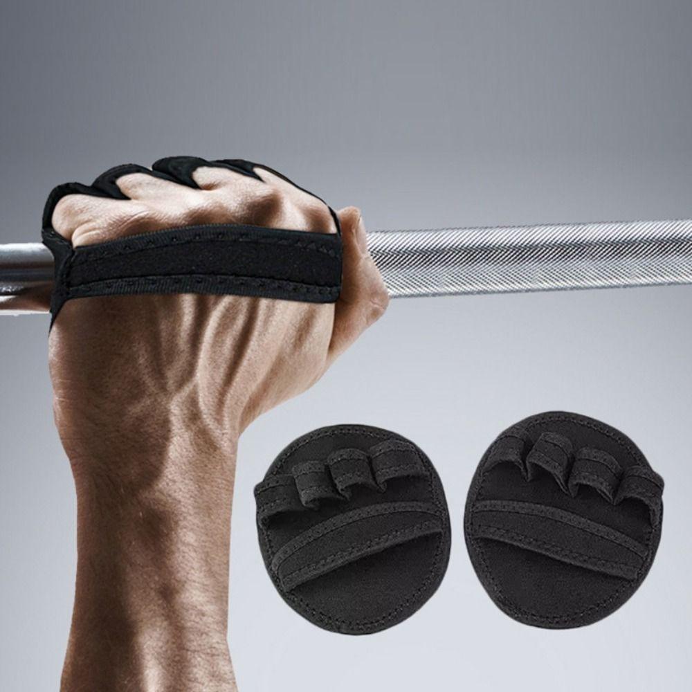 1 Pair Breathable Horizontal Bar Booster Gloves Anti-Skid Guard Fitness Gloves  Build Muscle