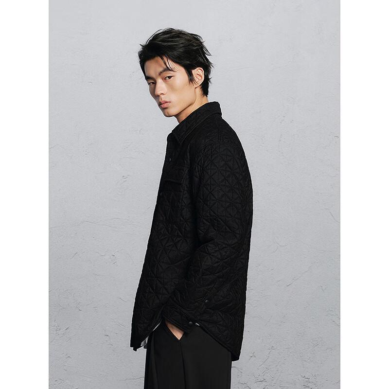GXG Men's Casual Warm Long-Sleeve Shirt Jacket