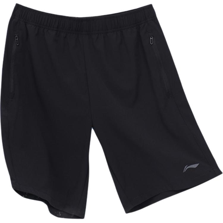 Li Ning Casual Shorts Men s Black Thin AKSV847-1 S