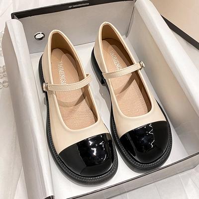 Women Loafers Autumn New Platform Heels British Style Lolita Low Heel Mary Jane Jk Uniform Shoes Leisure Daily Commuting Shoes
