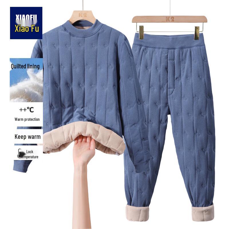 Xiaofu Winter Thermal Underwear Set for Men and Women