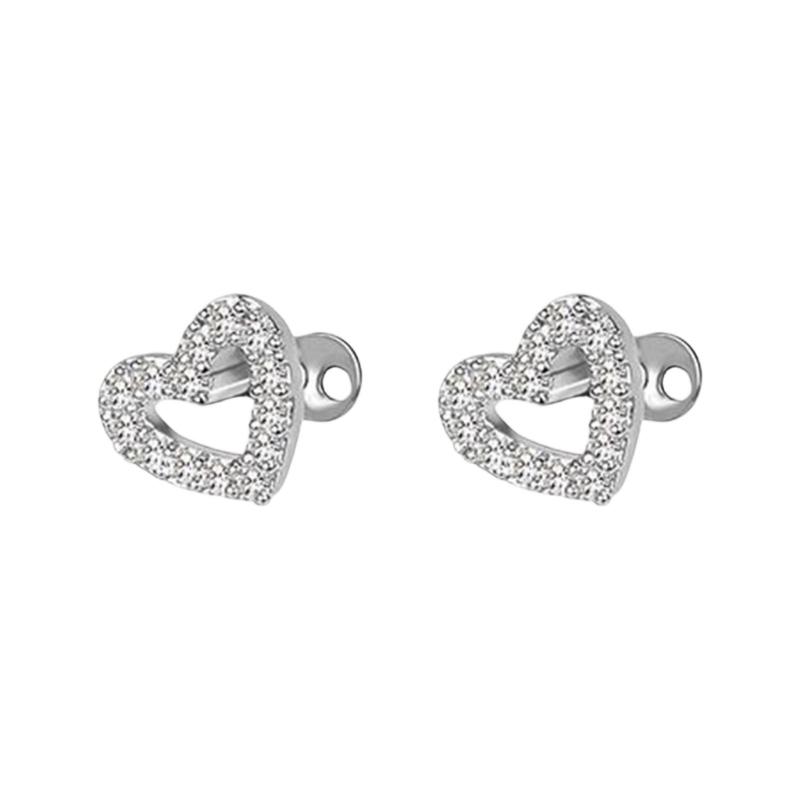 Pair Of Geometric 316L Stainless Steel Body Jewelry Geometric Body Studs For Unique Fashion And Style Expression