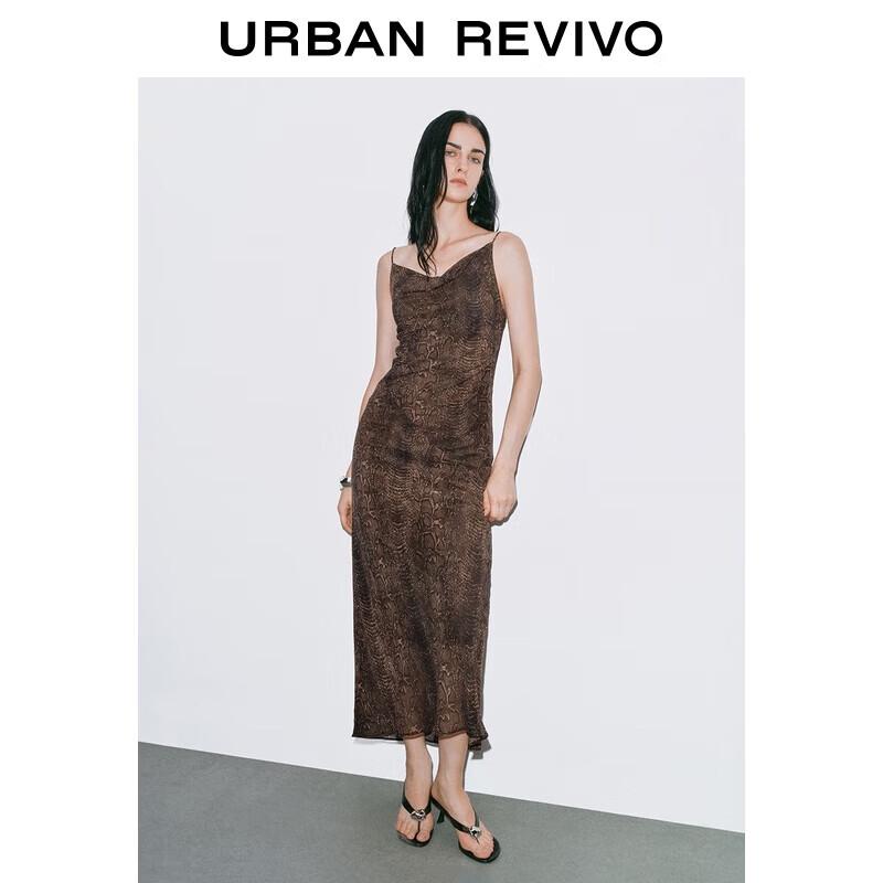 

UR Women s Cowl Neck Textured A-Line Slip Dress M