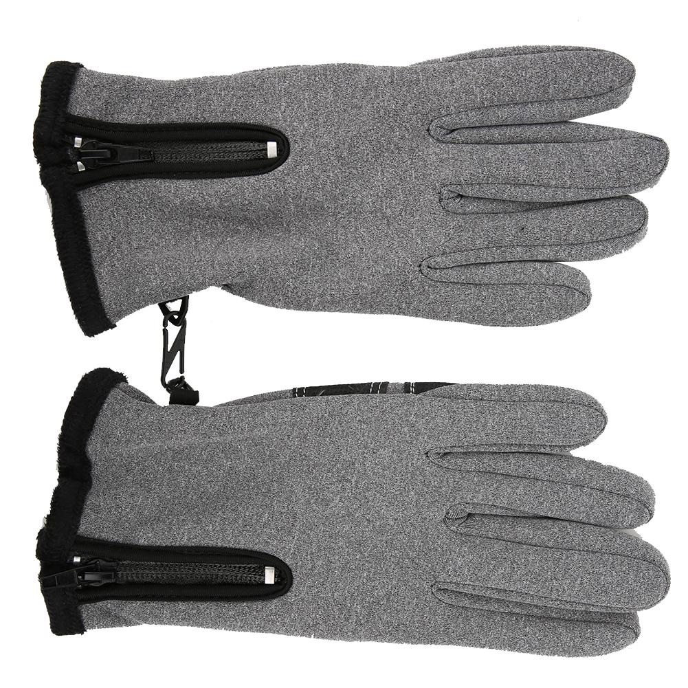 Guanti Sportivi da Esterno per Equitazione, Arrampicata, Impermeabili, Caldi, Unisex, Touchscreen, Dita Complete M
