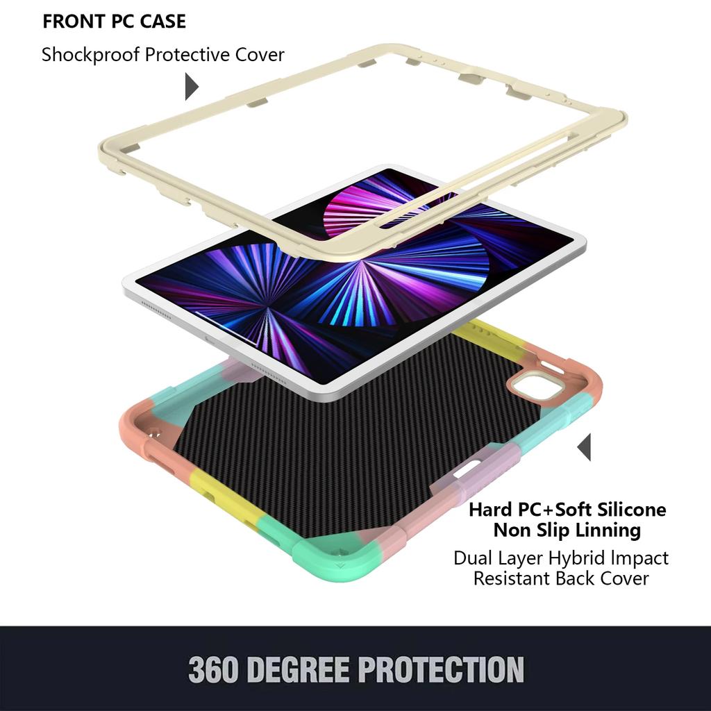 Butterfly Stand Case for IPad Air 2 3 4 5 Pro 2025 7th 8th 9th 10th 11th Generation 11 10.2 10.9 Inch Mini 6 Tablet Case Cover