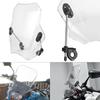 Universal Motorcycle Windshield Rain Cover for Street Bikes with Bracket