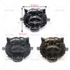 Emblema Metallico per Auto Testa di Tigre Adesivo Personalizzato per Modifica Fuoristrada Logo Decorativo per Griglia Carrozzeria Auto