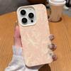Elegant Pink Floral Print Phone Case For iPhone 17 16 15 14 13 12 11 Pro Max XR XS Soft TPU Shockproof Protective Cover