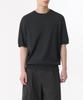 Cool Touch Crew Neck Short Sleeve Knit [Dark Gray]