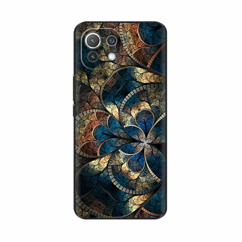 For Xiaomi Mi 11 Lite 5G NE Case Painted Soft Silicon Phone Back Cover For Xiomi Mi 11 Lite Case Mi 11 Lite Mi11 11i Shell Cover