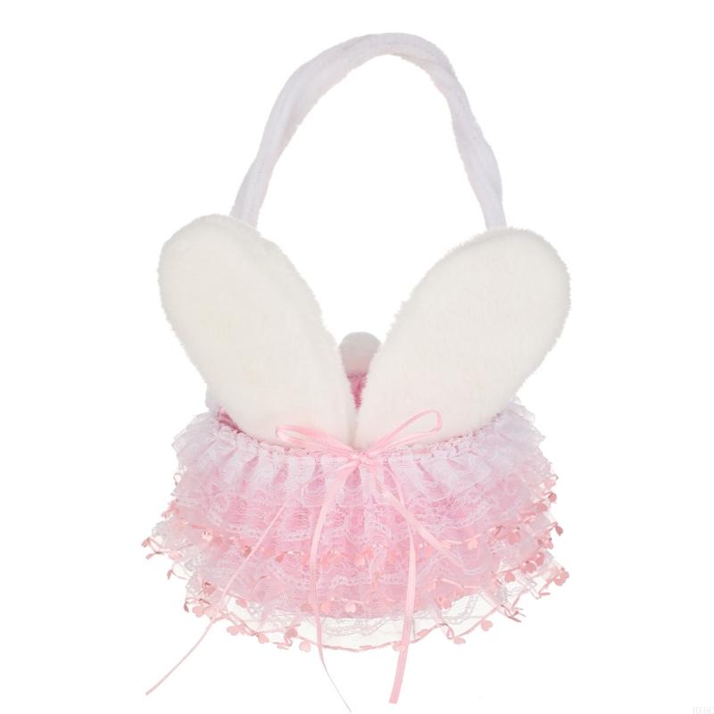Woven Floral Basket Easter Ornament Perfect for Festive Celebrations HX6C