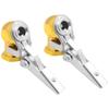 Universal Inflation Chuck Suitable for Car Motorcycle E Bike Bicycles Tire Inflation with Copper Material and Leak Proof