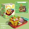 Byggeklosser Barnas Pedagogiske Samling Matmodell Kompatibel med Lego Gutt Puslespill Biff Hamburger Hot Pot Leke