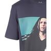 Palace T Shirts Men's Gray Blue Crew Neck Moderate P17TS009T