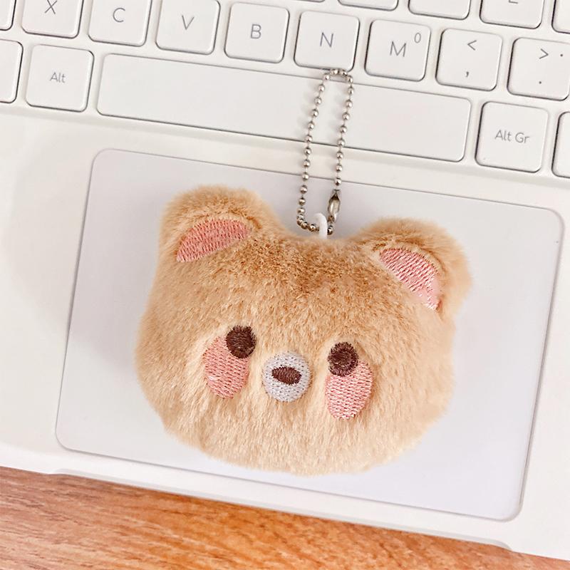Roztomilá zvířátka Klíčenky Plyšový králík Žába Panenka Klíčenky na klíče od auta Příslušenství Kawaii Malý medvěd Plyšový přívěsek na batoh