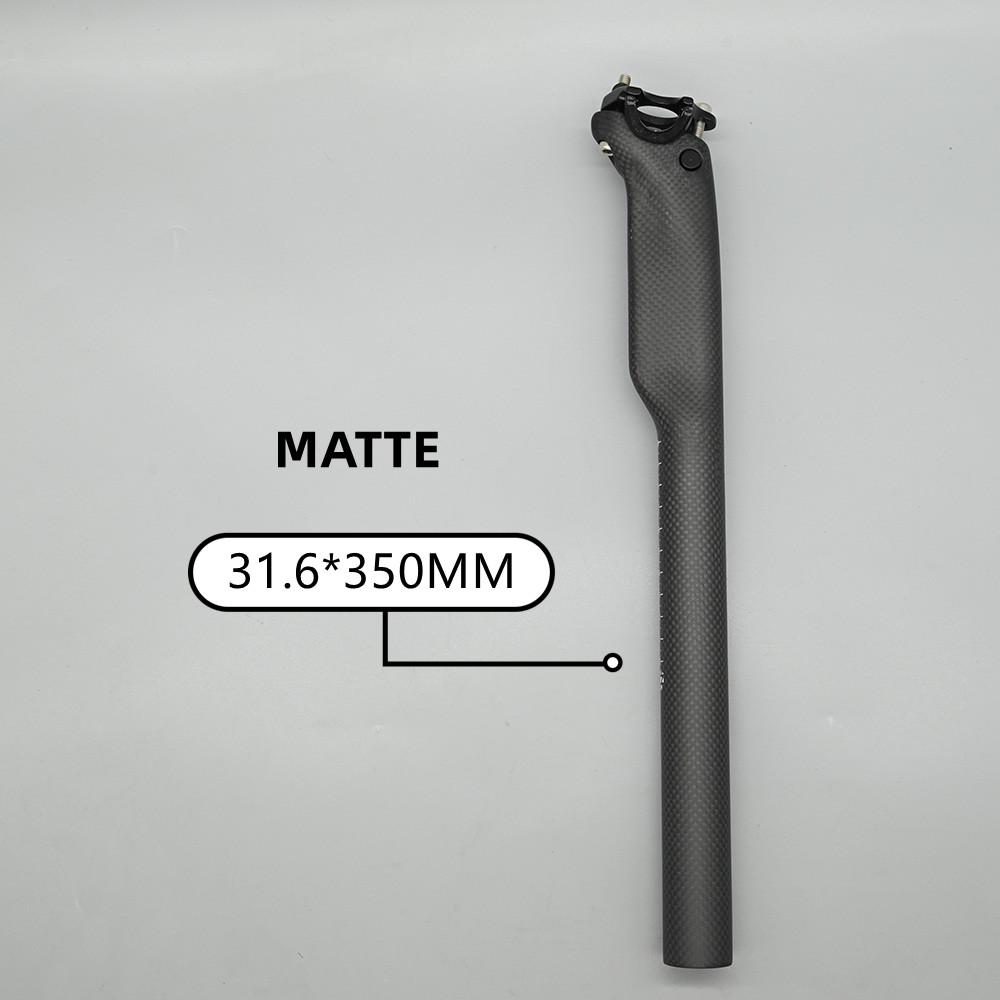 3K Matte Full Carbon Fiber Seatpost MTB Mountain Road Bike Cycling Seat Post Bicycle Parts 27.2/30.8/31.6x350/400MM