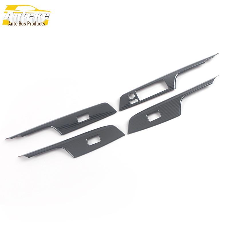 Compatible Decorative Sticker Set for 2022 Lingfang: Glass Lift, Window, Armrest, and Switch Sequin Car Accessories.