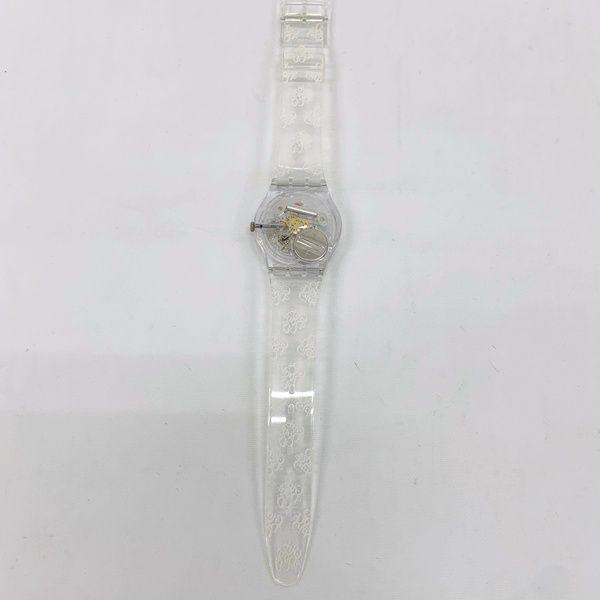Used swatch VERDY Girls Don't Cry Watch Logo Analog Quartz Box Included Street Casual Unisex Clear Watch DF19480