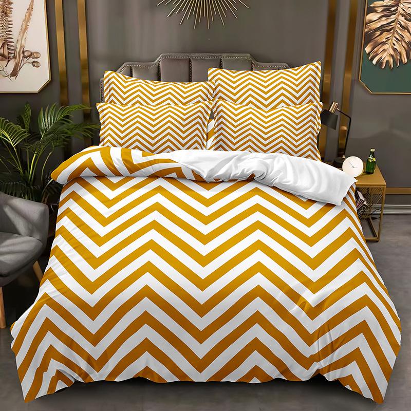 Fashion Technology Printing, 3D Digital Printing, Bedding, Duvet Covers, Pillowcases, Three-piece Sets