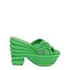 Rey Platform Sandals Green