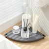 A20F-Instant Dry Kitchen Sink Organizer Diatomite Stone Tray Absorbent Mat For Soap Holder Sponge And Toothbrush Cup Coasters